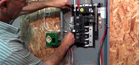 how do you hook up a manual transfer switch